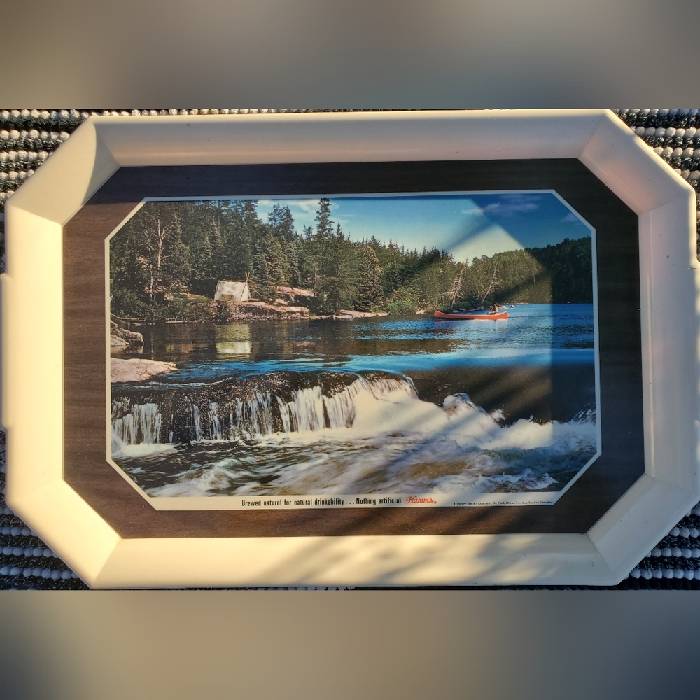 VINTAGE HAMM'S BEER TRAY WALL HANGER GVC 1970s